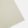 View 2 of product The Turnbull & Asser White Cashmere Scarf features a soft, cream-colored lightweight texture and fringed edges, elegantly displayed on a white background—ideal for adding sophistication to eveningwear.