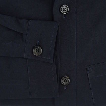 Midnight Blue Hyde Overshirt Image 3