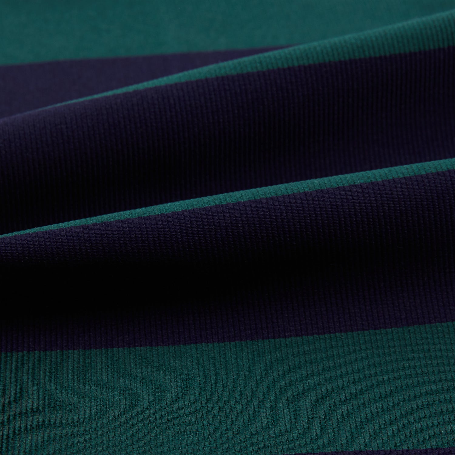 Image 4 of product Wide Green Stripe and Navy Silk Cravat