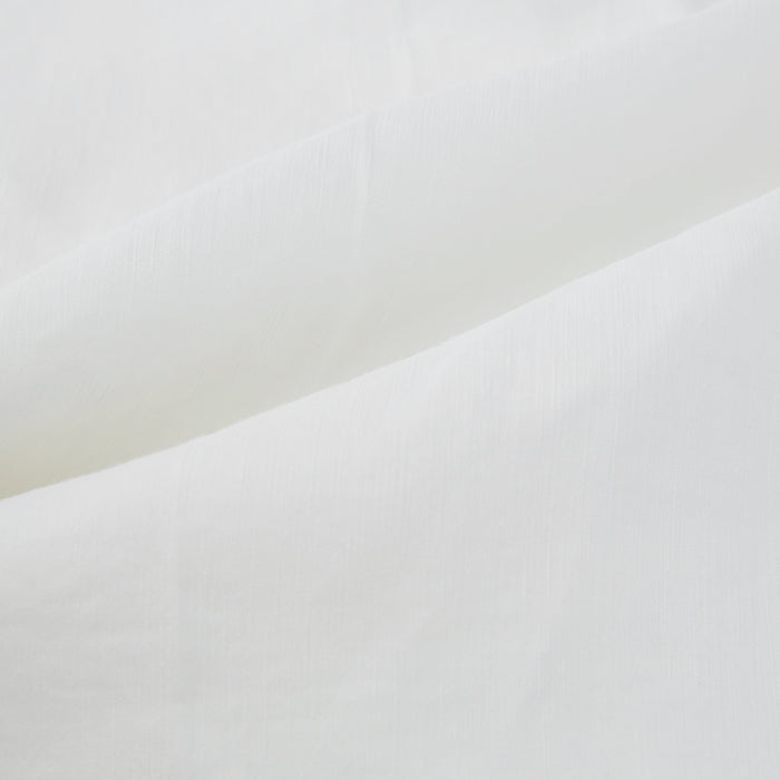 White Linen Henry Trousers Image 6