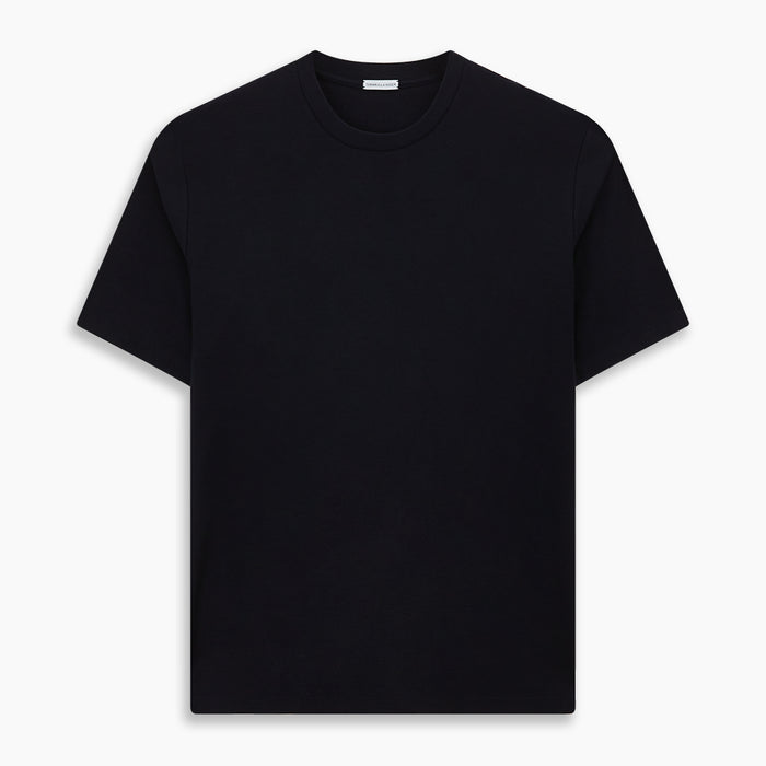 Navy Short-sleeve Fitted T-Shirt Image 6
