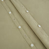 View 7 of product The TAUPE WINDSOR SHIRT by Turnbull & Asser features a Windsor collar and buttoned cuffs. This long-sleeve shirt showcases refined British design and is displayed flat on a white background.