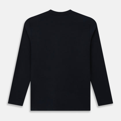Navy Long-Sleeve T-shirt Image 2
