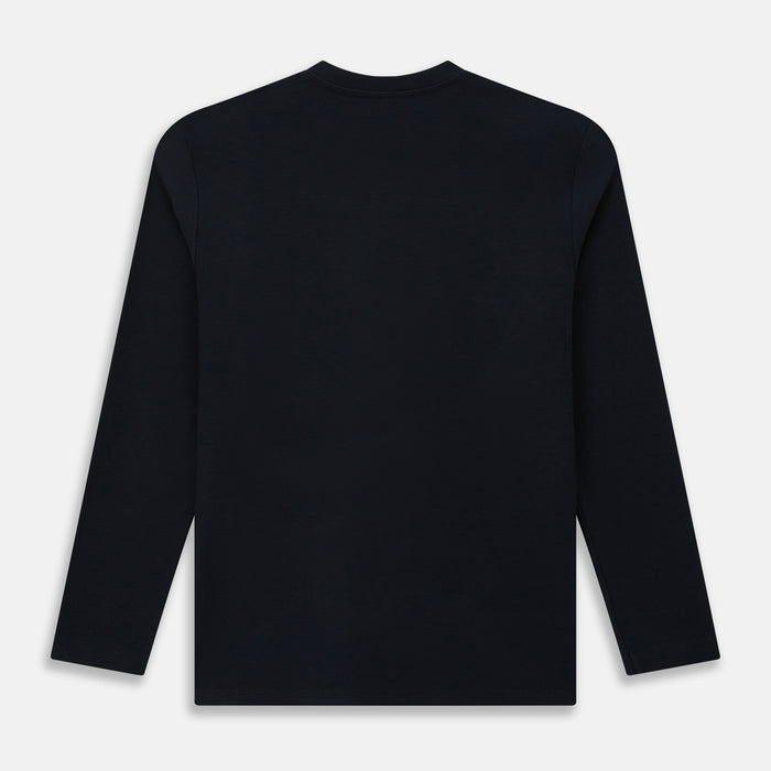 Navy Long-Sleeve T-shirt Image 2