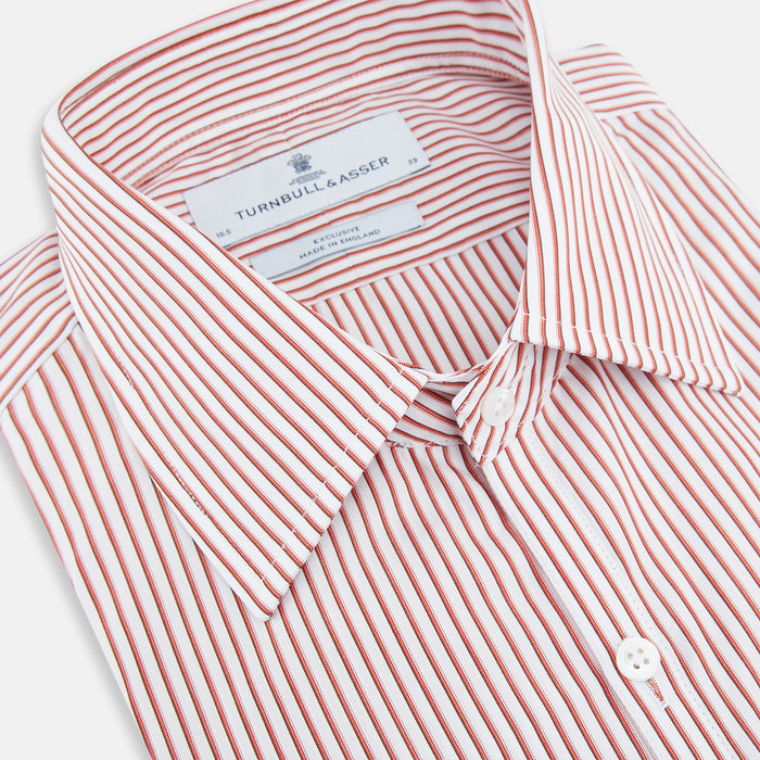 Red Shadow Stripe Westminster Shirt Image 1