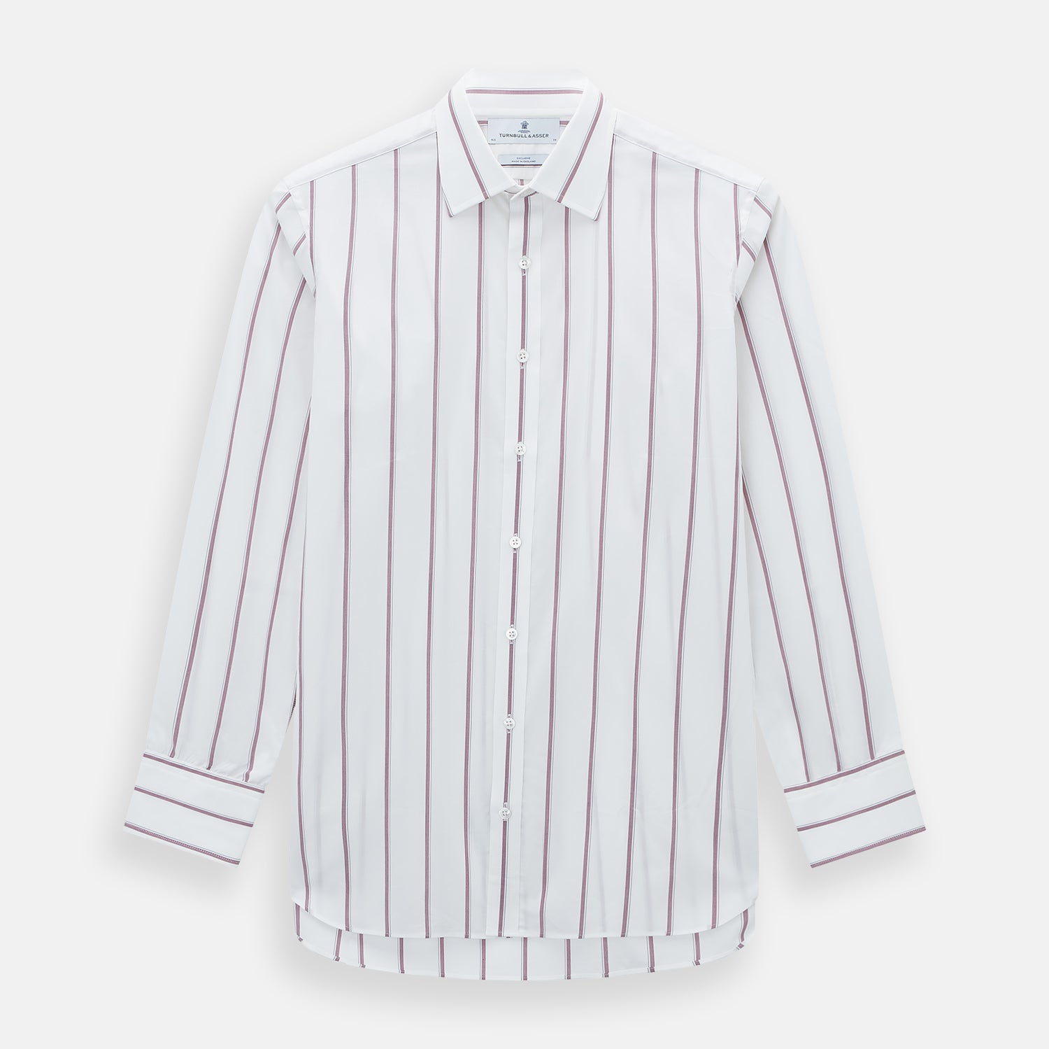 Image 1 of product Wine Track Stripe Mayfair Shirt
