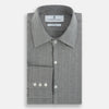 Grey Wide Stripe Westminster Shirt