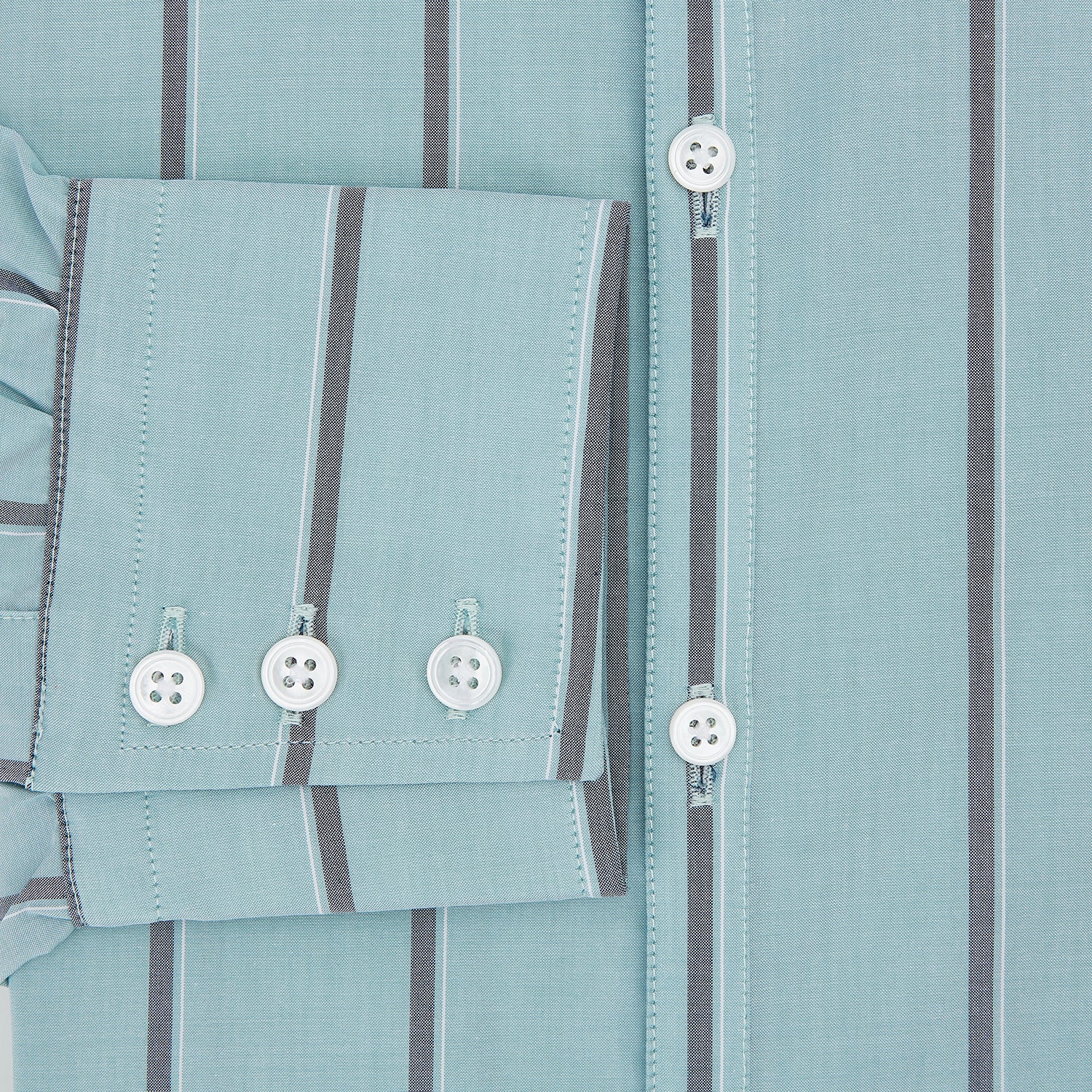 Image 4 of product Light Sage Track Stripe Westminster Shirt