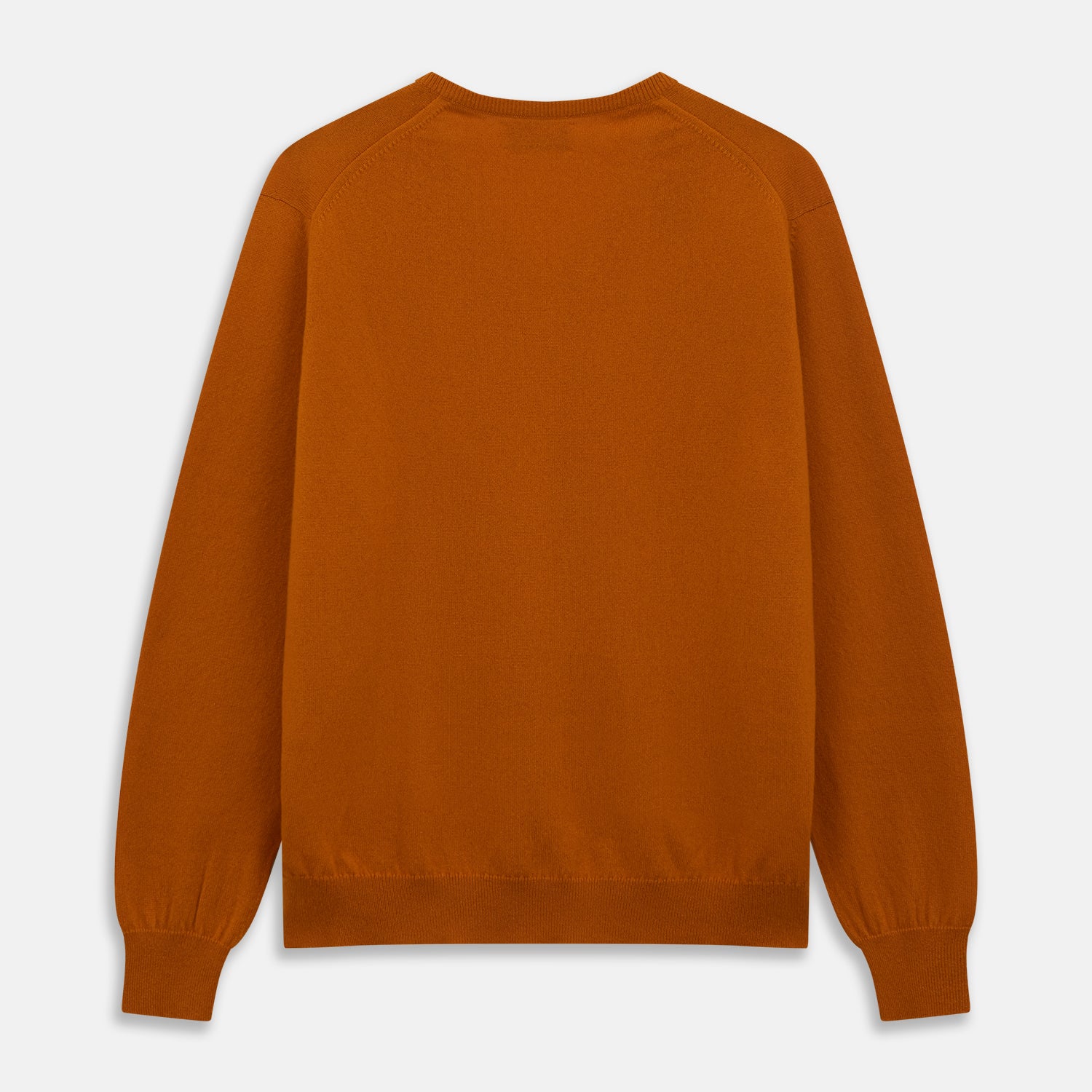 Rust Paden V-Neck Jumper