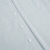 View 7 of product The Pale Blue and Navy Grid Check Westminster Shirt by Turnbull & Asser features a button-down front and pointed collar, highlighting fine British craftsmanship, displayed on a white background.