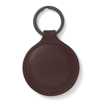 Burgundy Leather Fob Holder