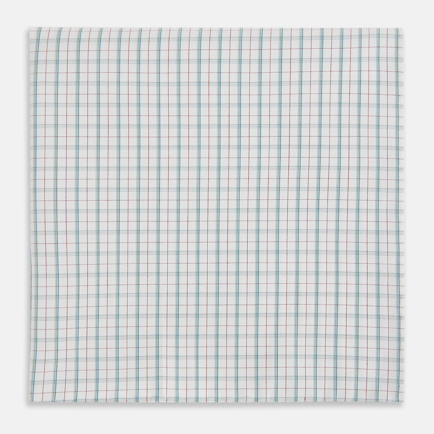 Green Multi Graph Check Hand-Rolled Handkerchief – Turnbull & Asser UK