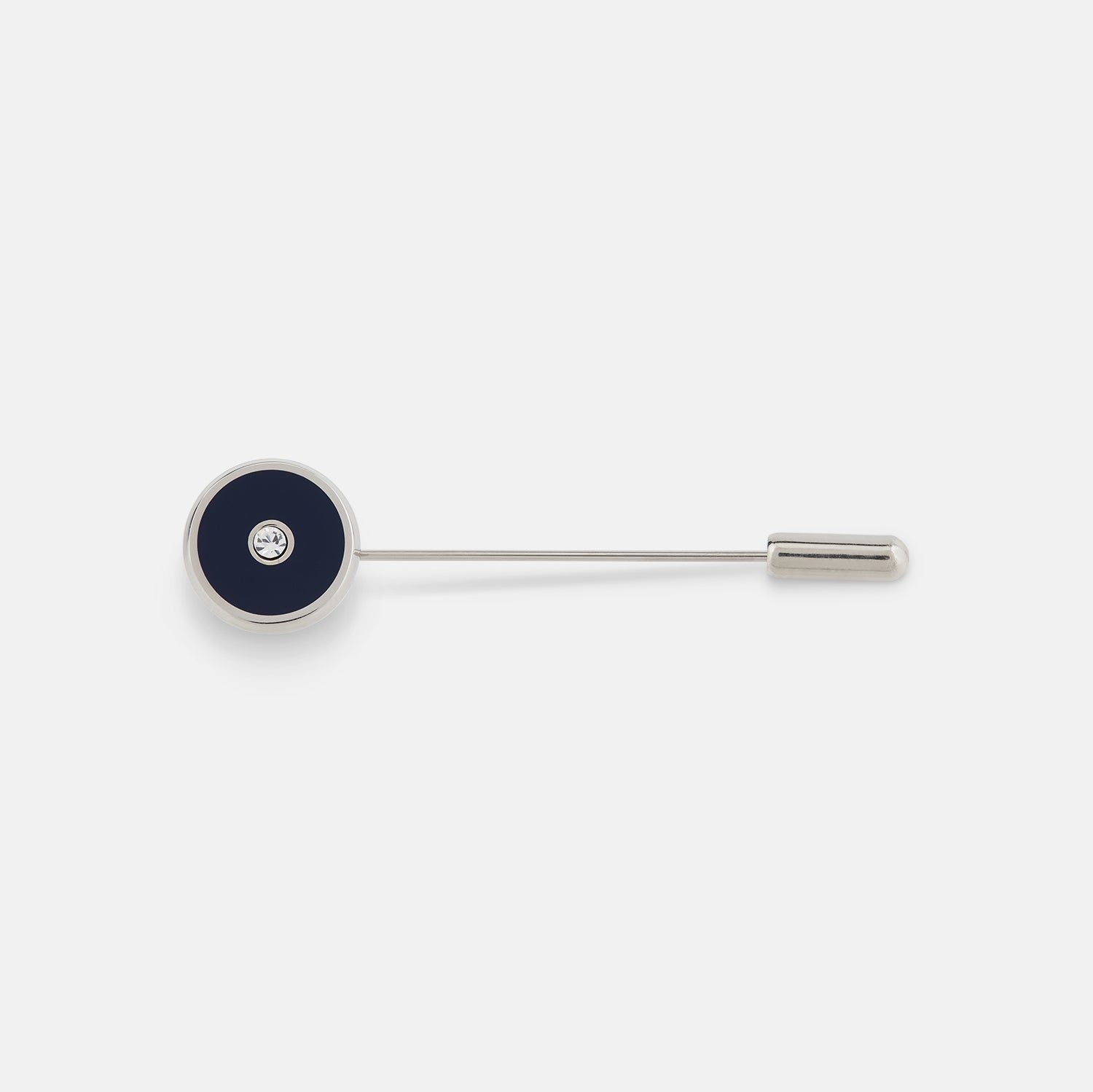 Image 1 of product Navy Gemstone Lapel Pin