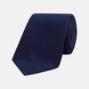 Seven-Fold Navy Lace Silk Tie