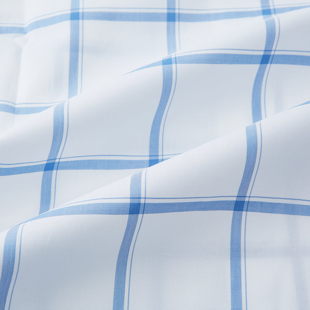 Colony Blue Grid Check Mayfair Shirt