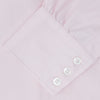 Pink Herringbone Superfine Cotton Shirt with T&A Collar and 3-Button Cuffs