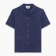 Navy Silk Holiday Fit Phillips Shirt