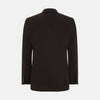 Dark Chocolate Knitted Cambridge Blazer