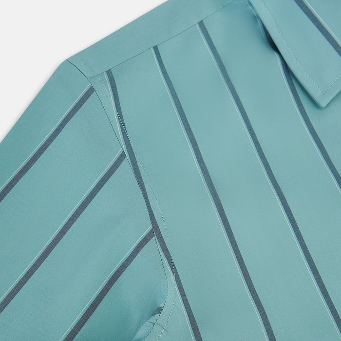 Sage Track Stripe Westminster Shirt Image 5