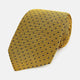 Purple and yellow Micro Dot Silk Tie