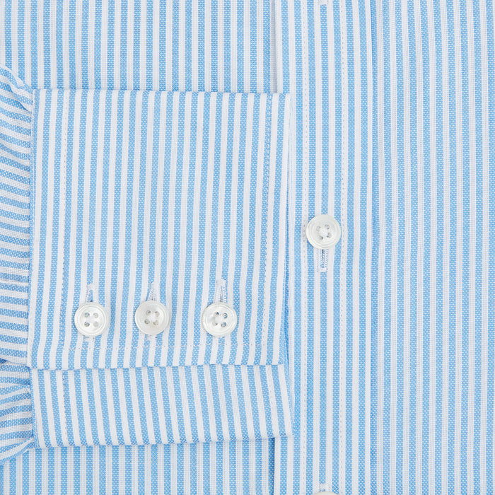 Blue Bengal Stripe Mayfair Shirt Image 3