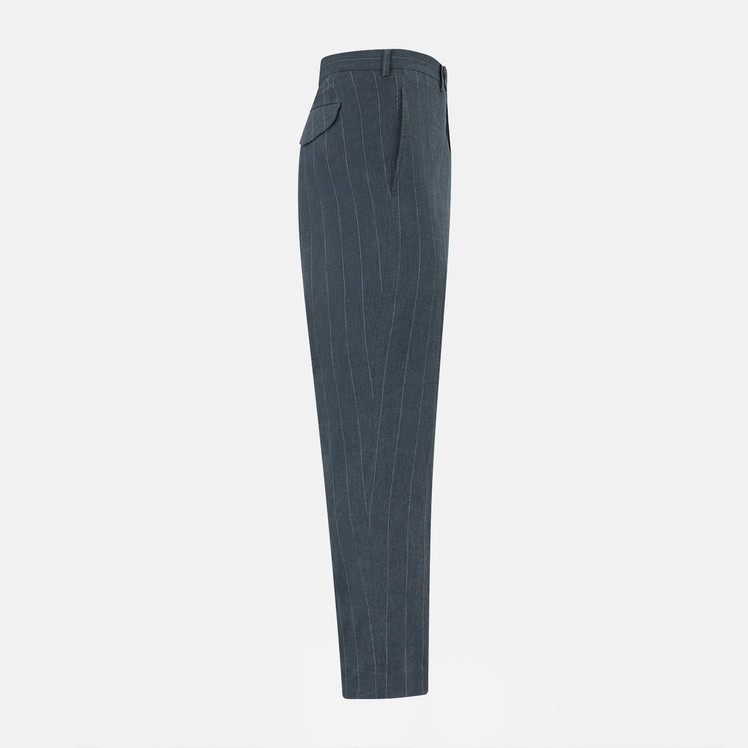 Image 3 of product Forest Green Striped Edmund trousers