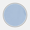 View 1 of product A circular swatch of Turnbull & Asser Blue Cotton Fabric with a subtle texture is shown on a plain white background, outlined by a thin gray border.