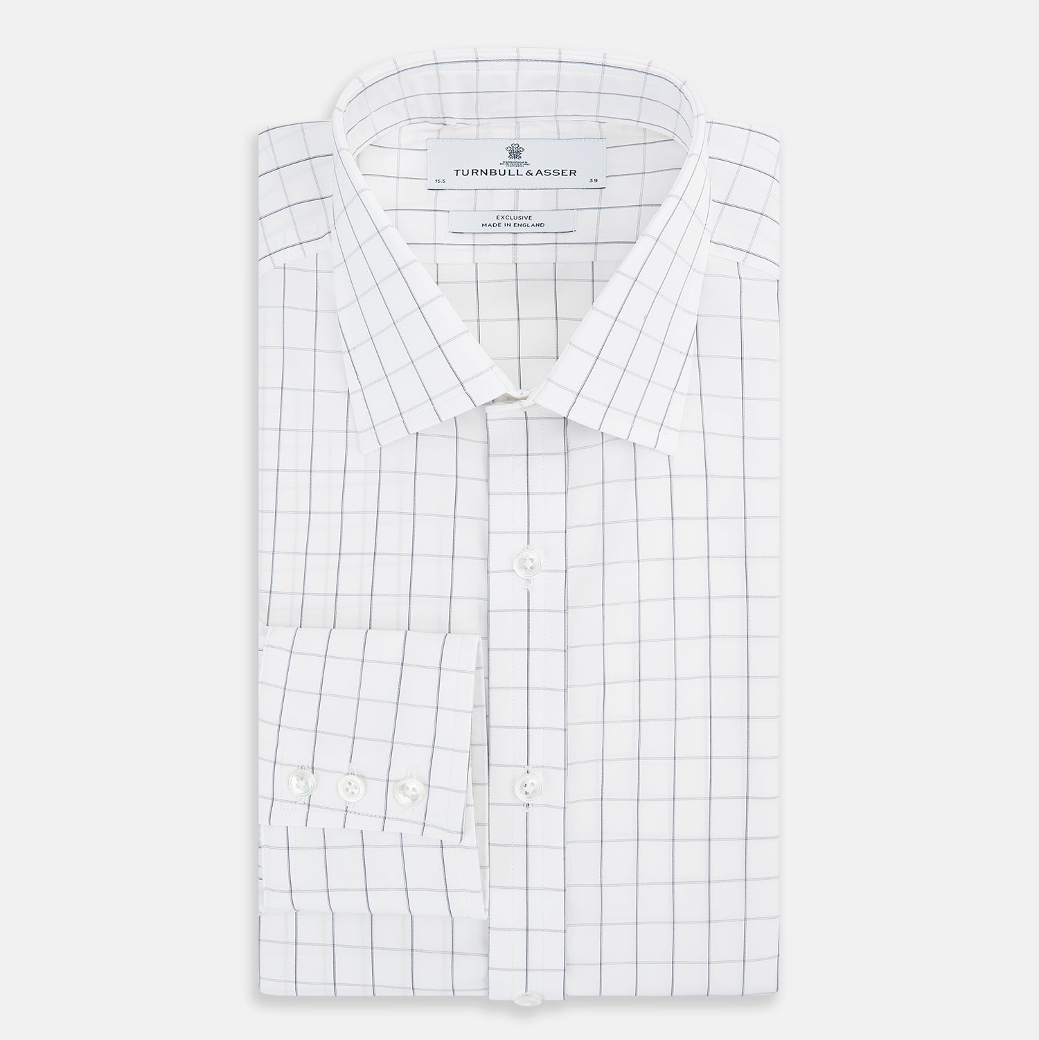Image 5 of product Navy Blue  Hairline Multi Stripe Mayfair Shirt