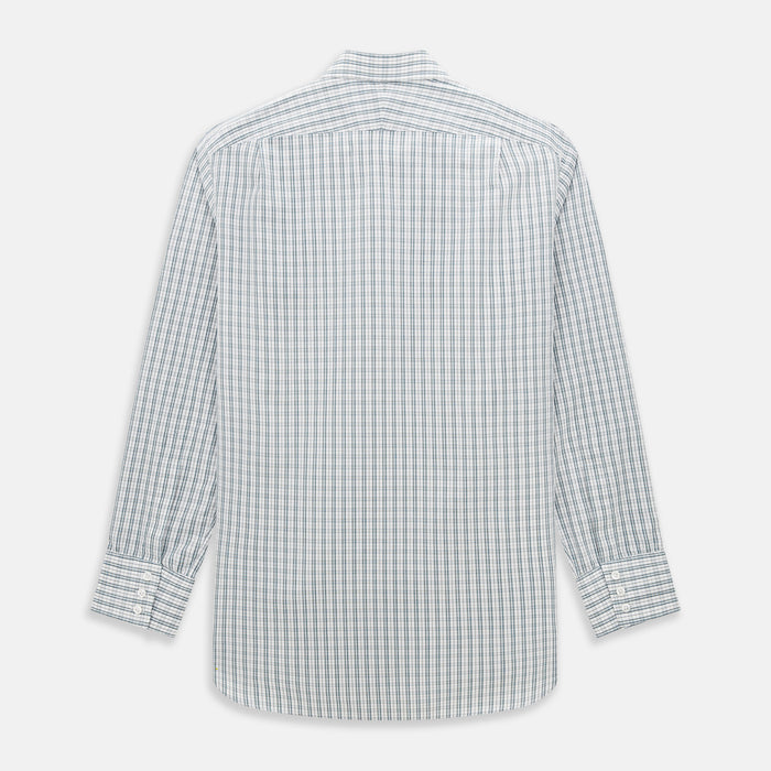 Forest Green Multi Check Mayfair Shirt Image 2