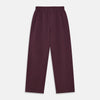 Plain Plum Silk Modern Pyjama Set