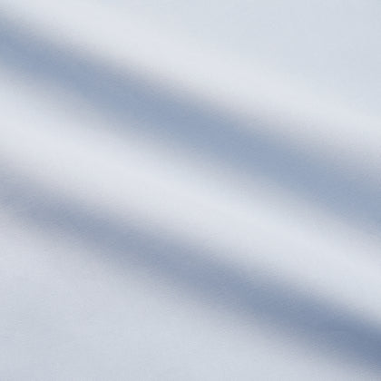 Tailored Fit Light Blue Cotton Shirt with Kent Collar and 3-Button Cuffs Image 3