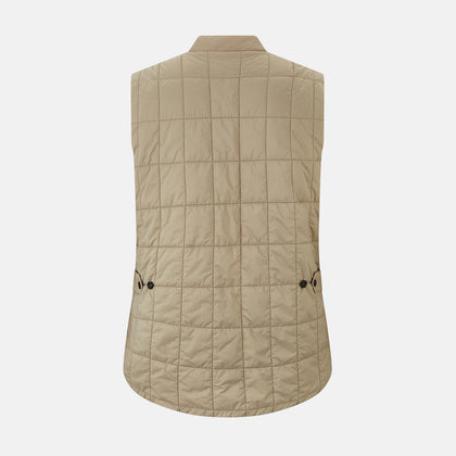 Sand Quilted Gilet Image 2