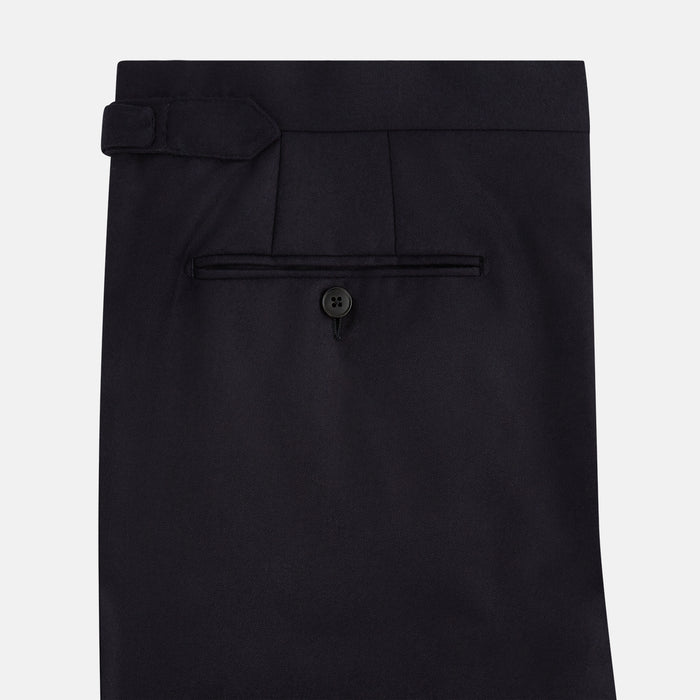 Short Navy Single Breasted Suit Image 8