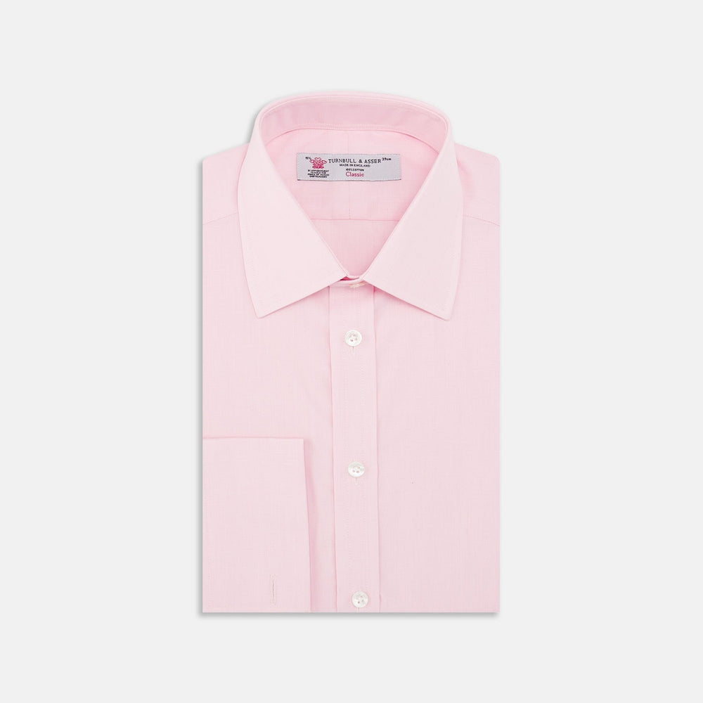 Pink End-on-End Cotton Fabric