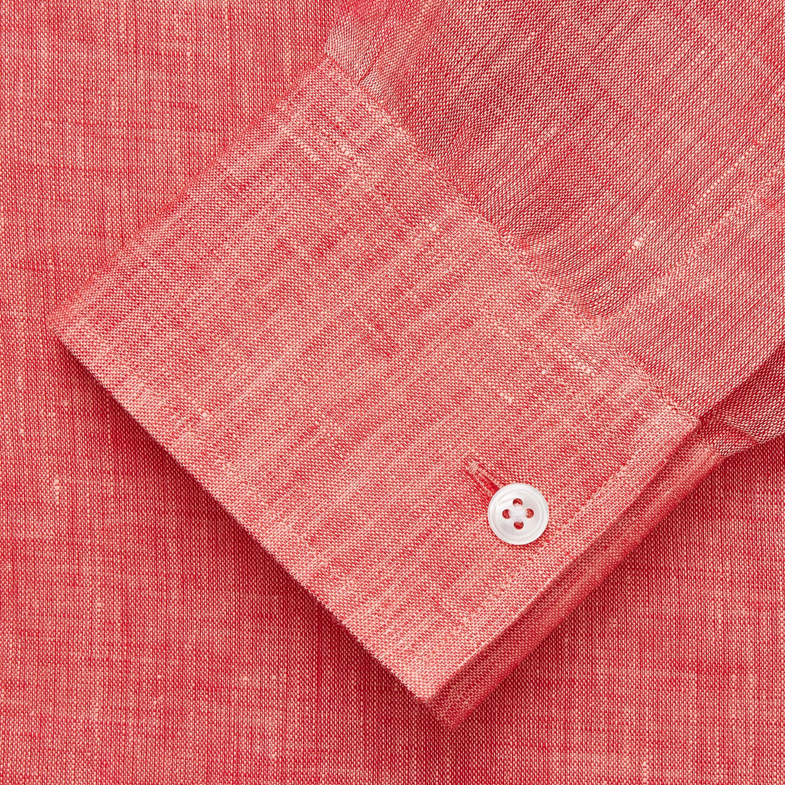 Pink Linen Weekend Fit Hayne Shirt