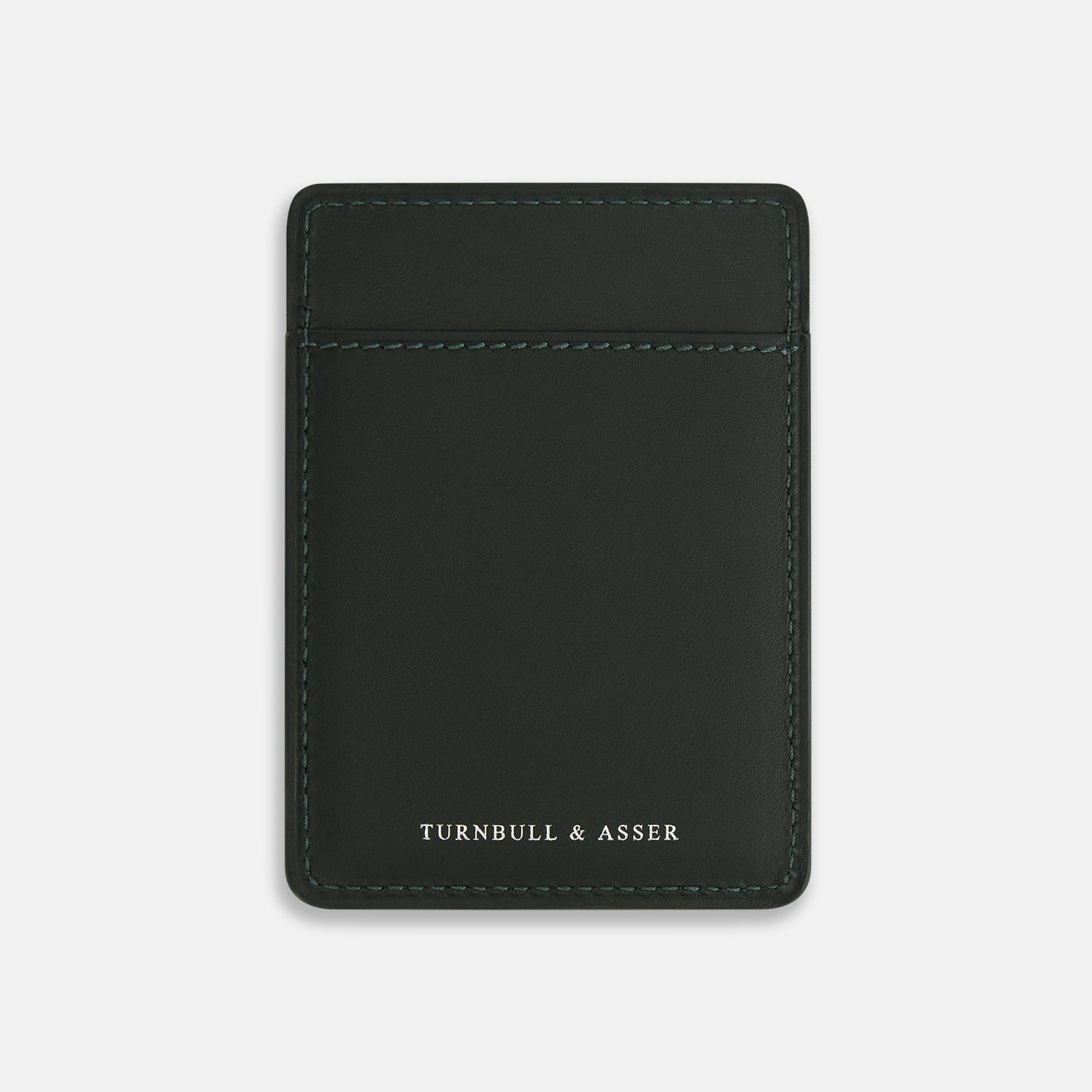 Forest Green Two-slot Card Case