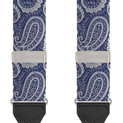 Jacquard Silk Paisley Braces