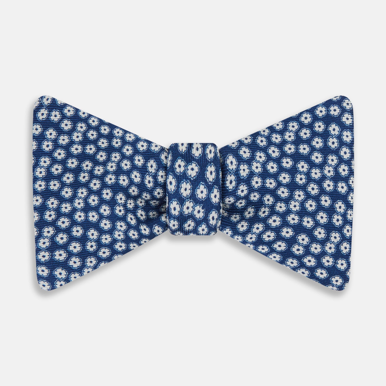 Image 1 of product Azzuro Flower Patterned Silk Bow Tie