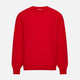 Red Cashmere Round Neck Jumper