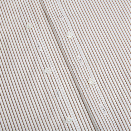 Coffee Multi Stripe Westminster Shirt Image 6