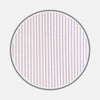 Blue and White Fine Stripe Cotton Fabric