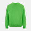 Lime Green Fine Merino V-Neck Jumper