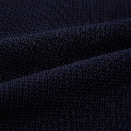 Navy Greenwich Knitted Overshirt Image 5