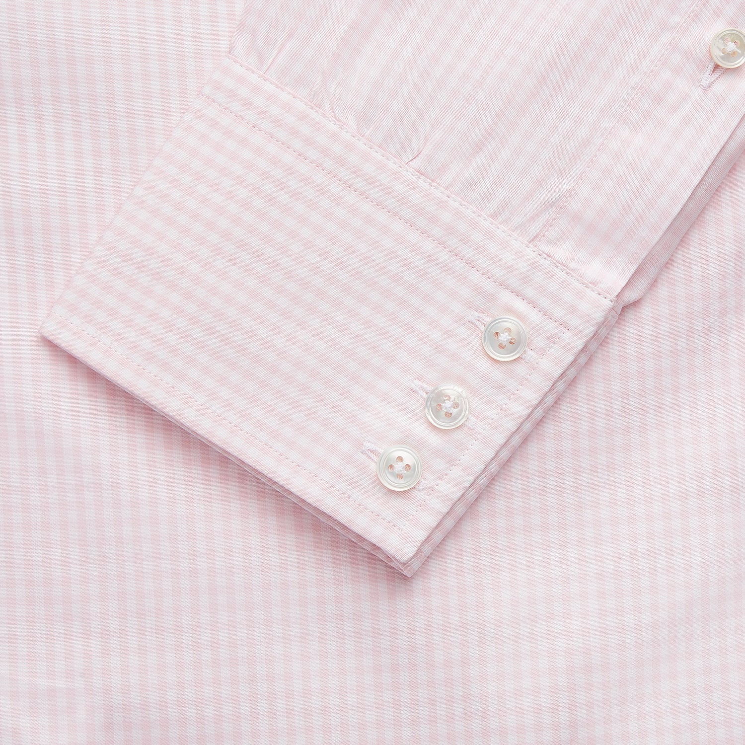 Pink Windowpane Check Shirt