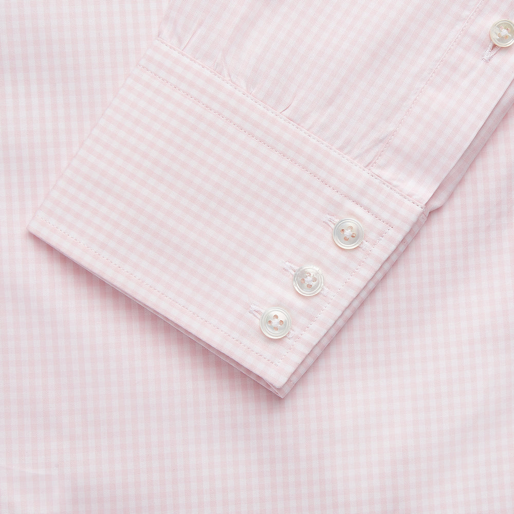 Pink Windowpane Check Shirt