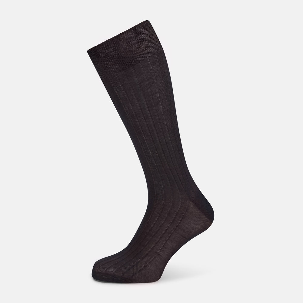 Smoke Mid-Length Socks
