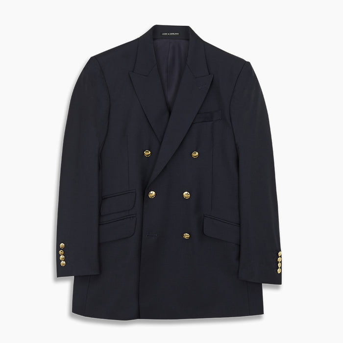 The Classic Navy Wool Blazer Image 6