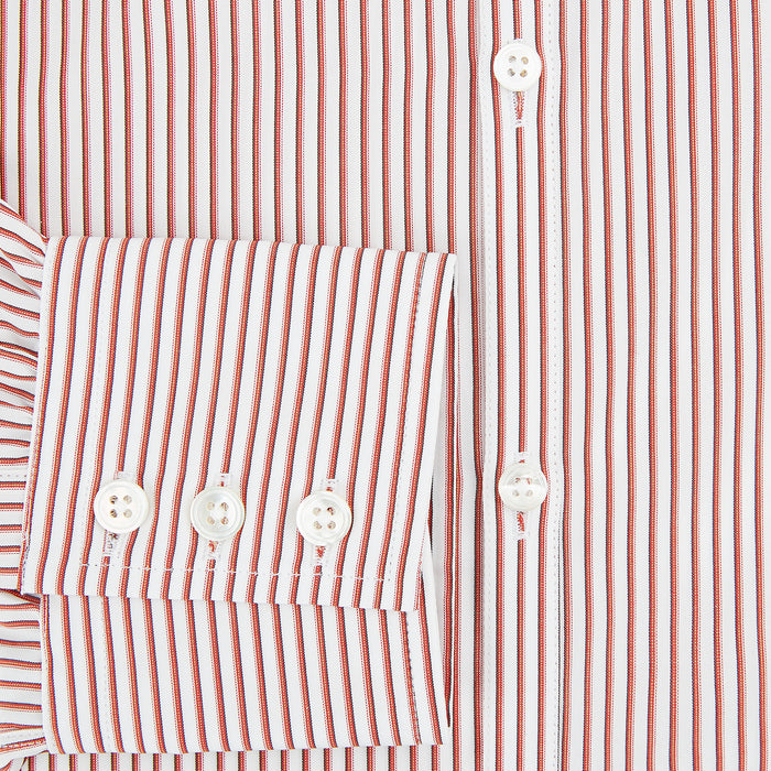Red Shadow Stripe Westminster Shirt Image 3