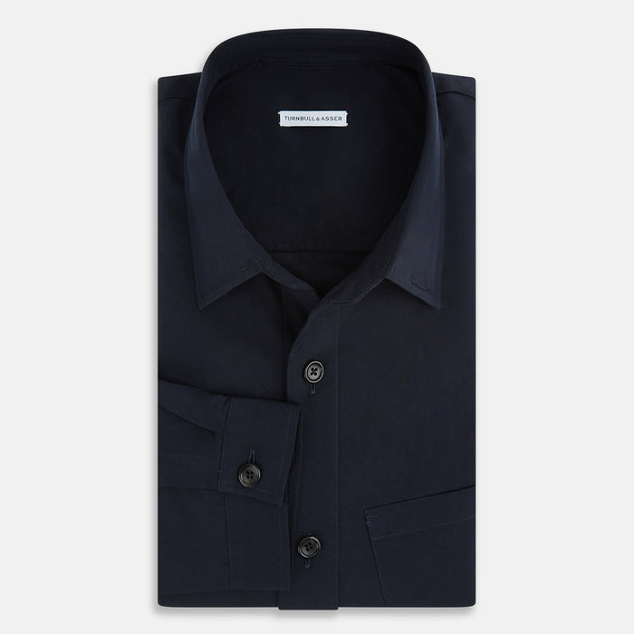 Midnight Blue Hyde Overshirt Image 4
