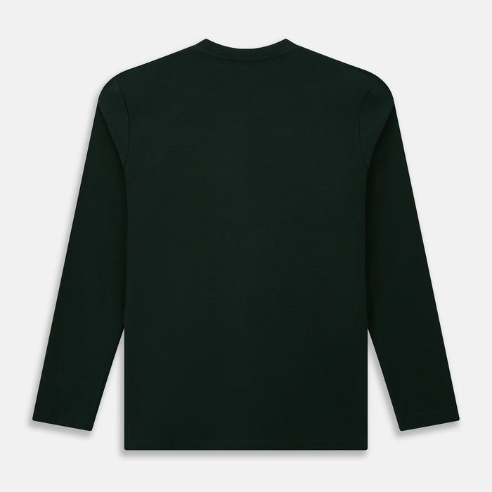 Forest Green Long-Sleeve T-shirt Image 2